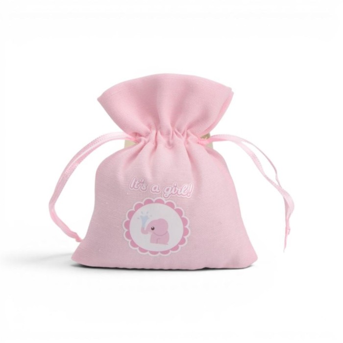 SACCHETTO ELEFANTINO ROSA